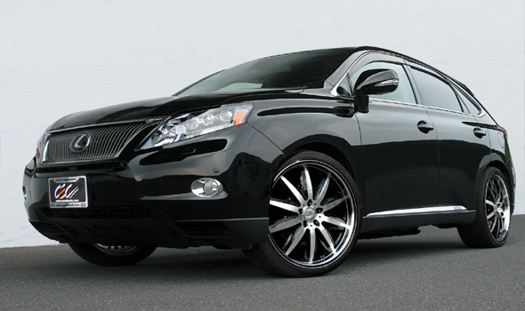 LEXUS RX450h�@+�@CEC C880 �iBLACK/MACHINED FACE�j