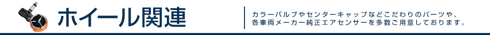 ホイール関連