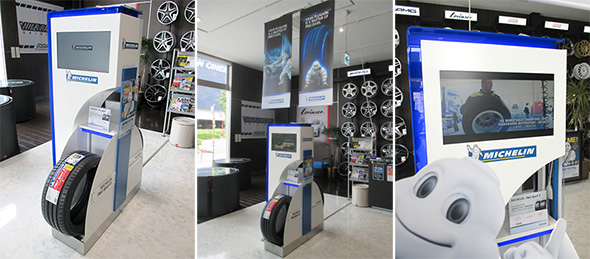 MICHELIN スペシャルディスプレイ