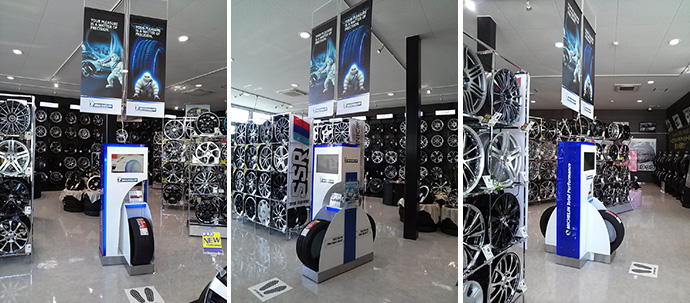 MICHELIN スペシャルディスプレイ