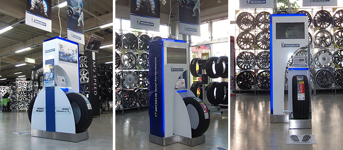 MICHELIN スペシャルディスプレイ