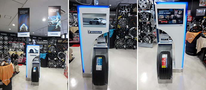MICHELIN スペシャルディスプレイ