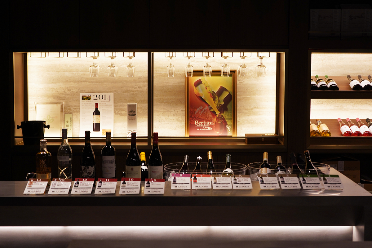 ワインショップフジ 試飲即売会の様子