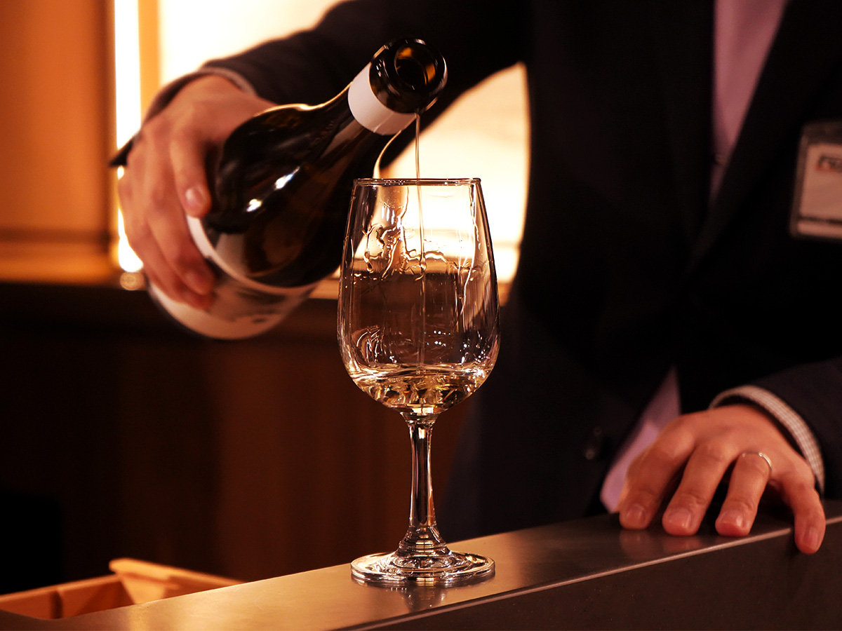 ワインショップフジ 試飲即売会の様子