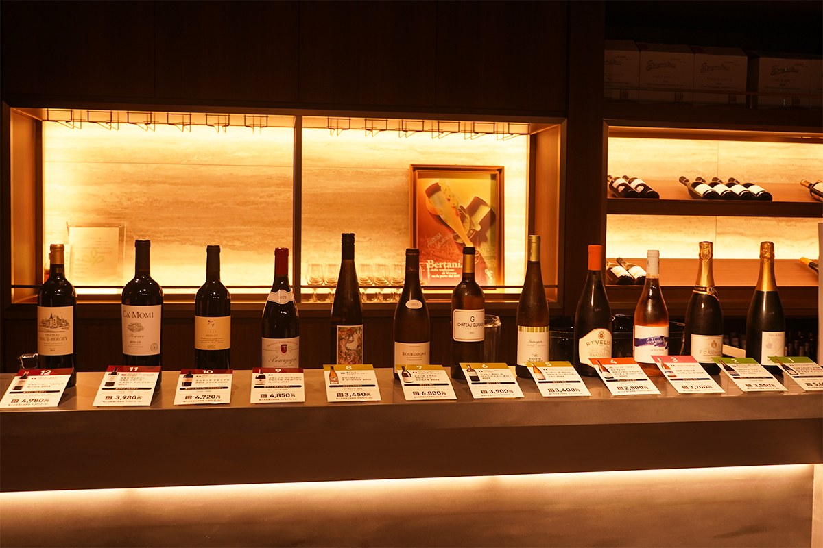 ワインショップフジ 試飲即売会の様子