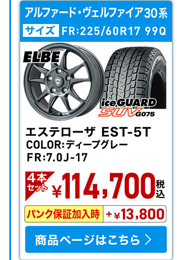 アイスガードSUV G075+ホイールセット03