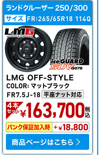 アイスガードSUV G075+ホイールセット06