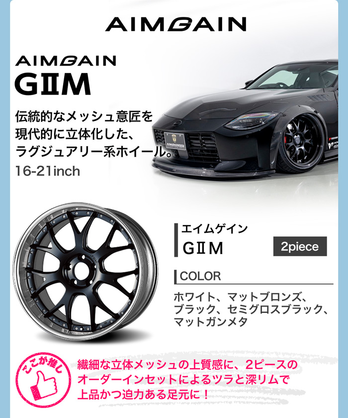 AIMGAIN エイムゲイン GIIM