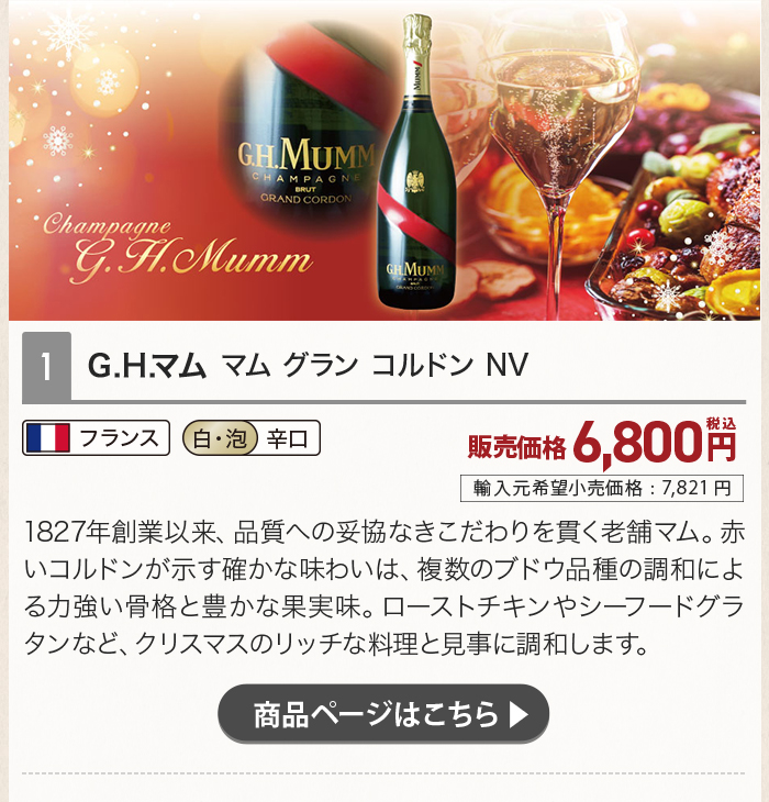 G.H.マム マム グラン コルドン NV