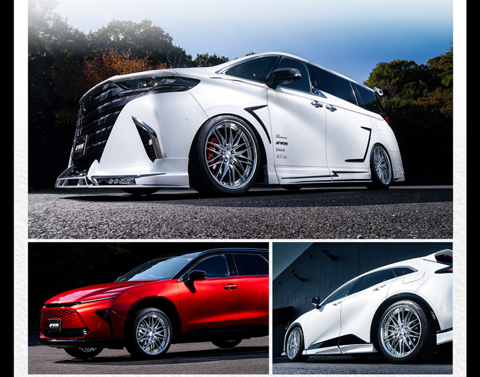 WORK シュヴァート クヴェル2 装着画像