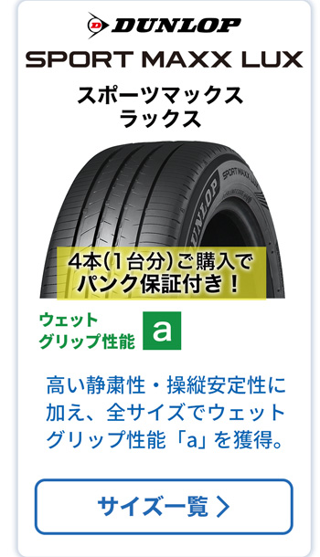 ダンロップ スポーツMAXX LUX 