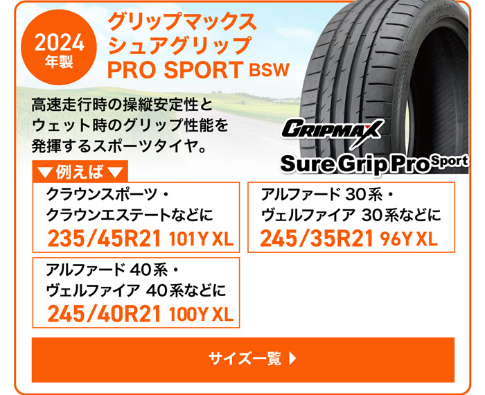 グリップマックス シュアグリップPRO SPORT BSW 限定2024年製