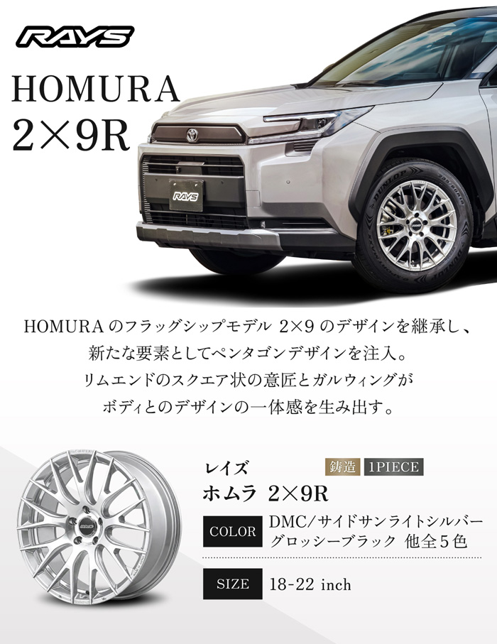 RAYS ホムラ  2X9R