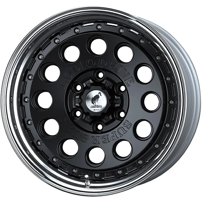 ロディオドライブ LDD-1 マットブラック（6穴）