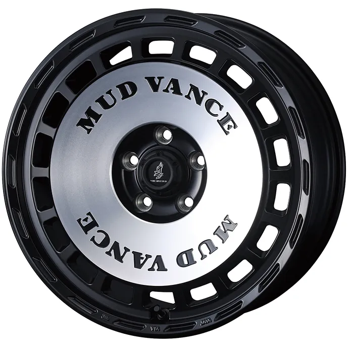 マッドヴァンス DX マットブラックポリッシュ（5穴）