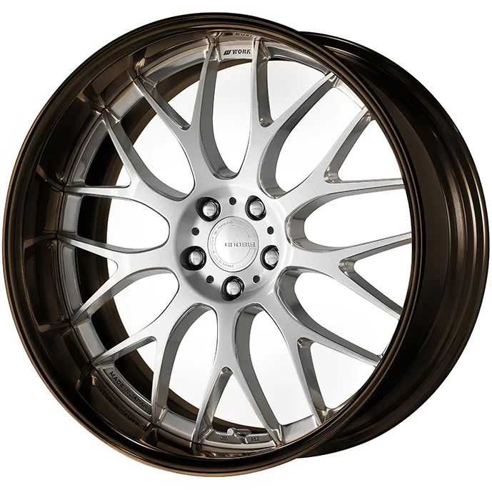 コンポジットバフブラッシュド（フルリバースリム）×［リムアレンジ］ ブロンズアルマイト