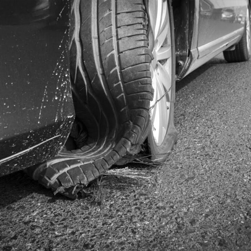 運転中のバースト