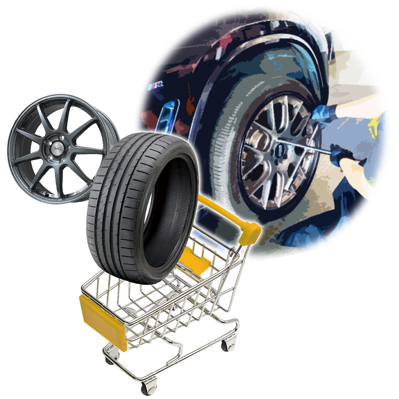 タイヤとホイールのメインビジュアル