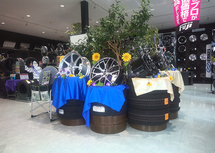店内展示