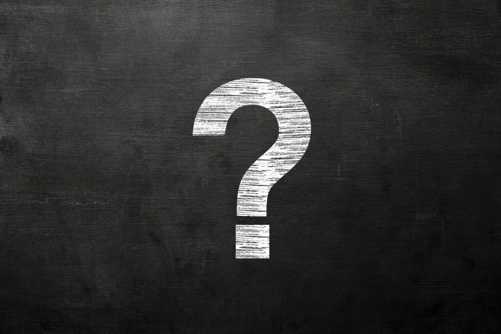 Question Mark, Asking, Q and A, No People, Blackboard - Visual Aid