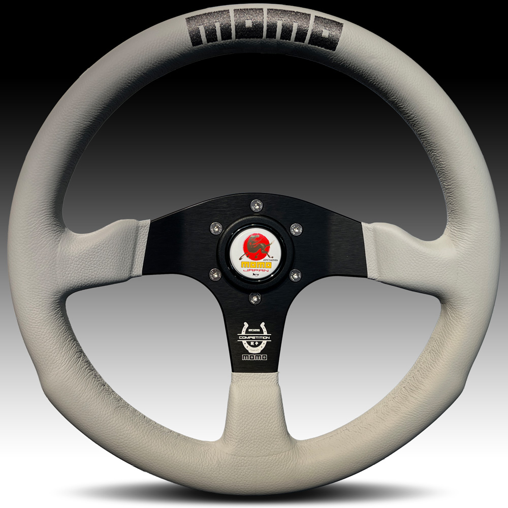 【正規品輸入品】 COMPETITION350 JAPAN LTD ED 2026Y AL-26 35Φ 型番：AL-26 専用ホーンボタンが付属します。ボス（ハブ）・アースリング・配線・取付ビス・レンチは付属しません。ボス（ハブ）側の付属品をご利用下さい。 MOMO