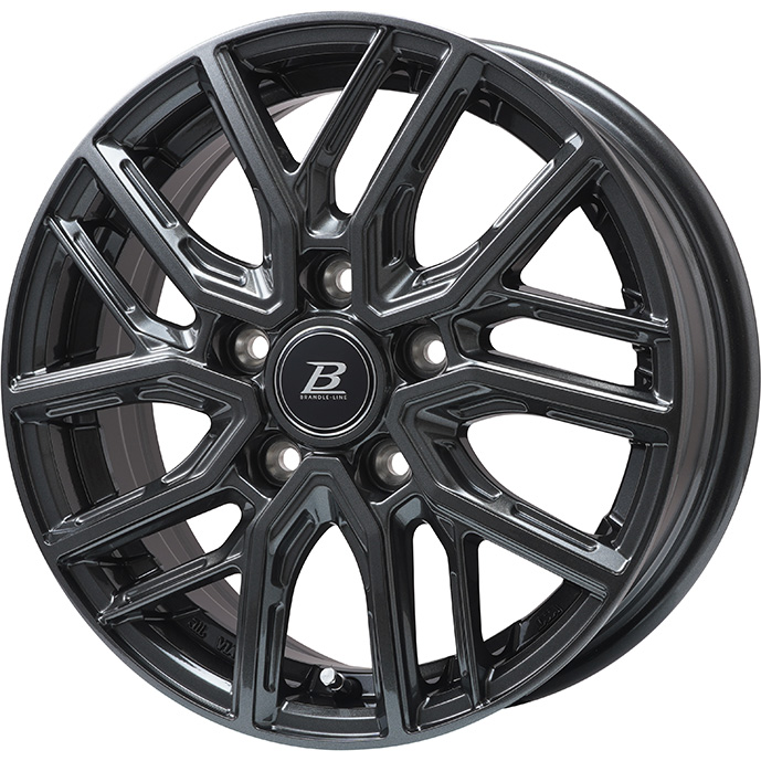 ブランドルライン　15インチ　ホイールセット 楽天市場】送料無料 ブランドルライン DF-10M 5.5J-15 +50 5H
