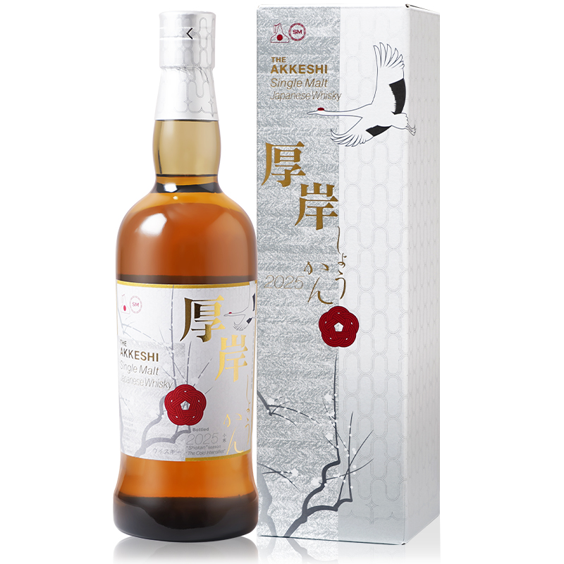 厚岸蒸溜所 厚岸シングルモルトジャパニーズウイスキー 小寒