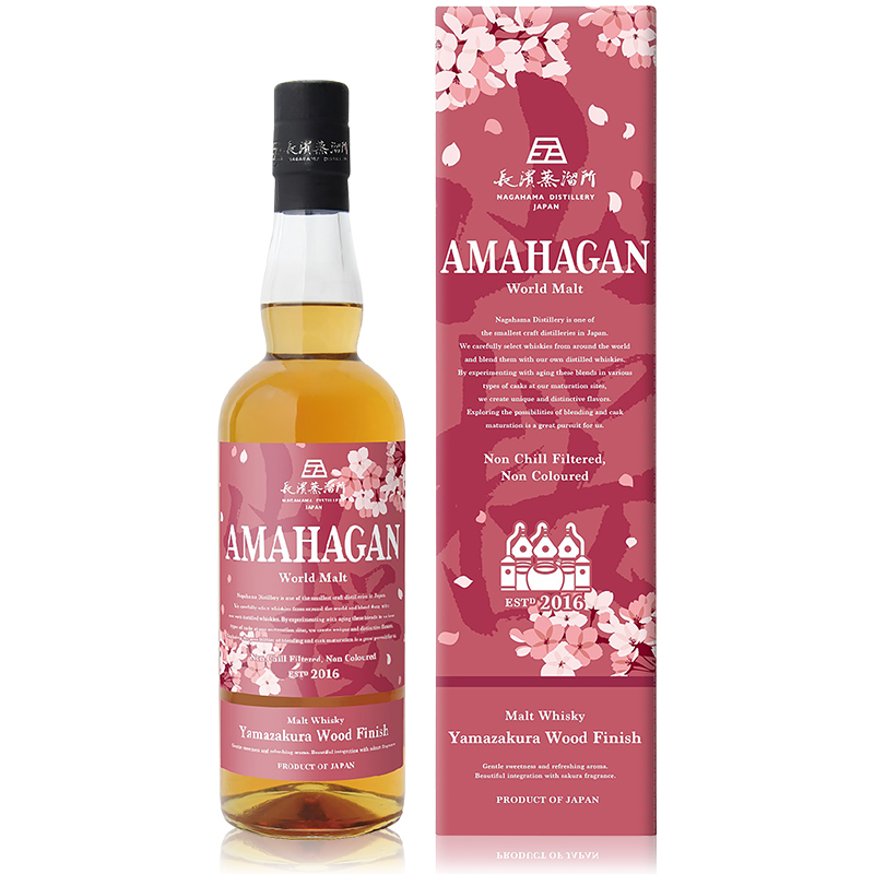 長濱蒸溜所 アマハガン ワールド モルト 山桜 ウッド フィニッシュ