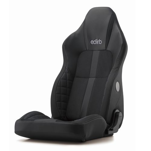 edirb 132V -STREAMS CRUZ- グレーステッチ リクライニングシート デザインを一新したメディカルコンフォートリクライニングシート 新素材ヴィーガンレザー【ビガプリモ】の採用 BRIDE