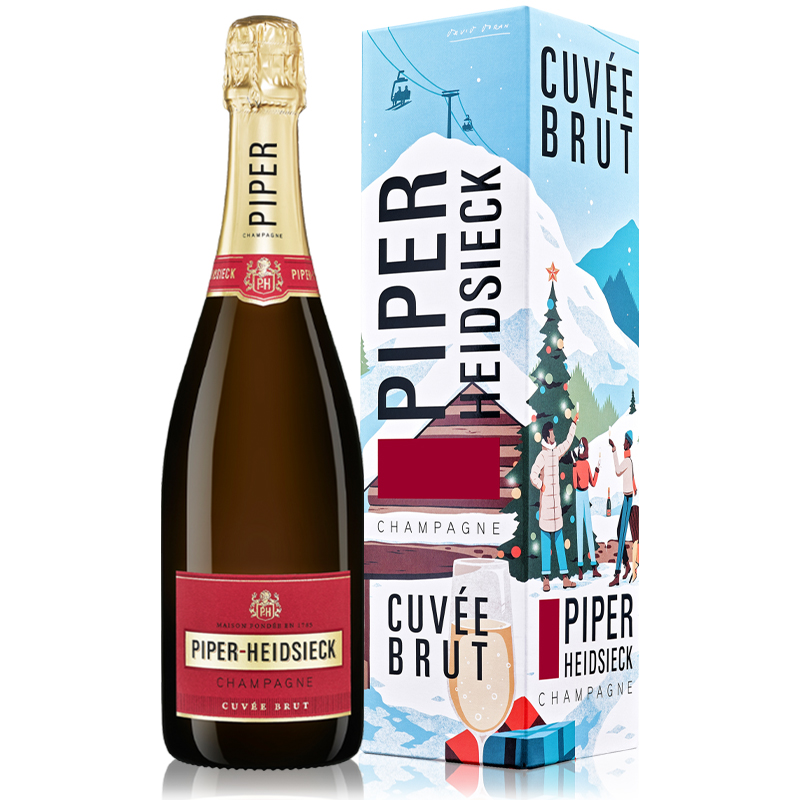 Piper-Heidsieck パイパー エドシック ウィンター リミテッド エディション NV（化粧箱入り）