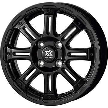 新品クロスブラッド XB01 ホイール4本送料込み 14×4.5J デリカミニ等-