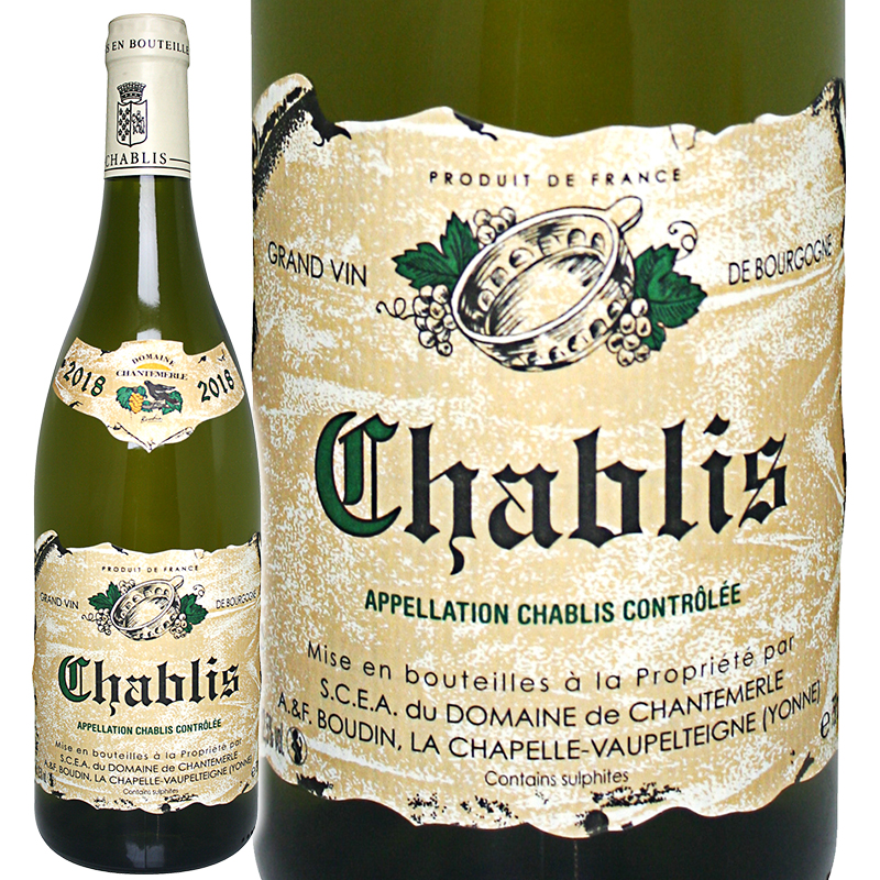 Domaine de Chantemerle Francis Boudin ドメーヌ ド シャントメルル フランシス ブダン シャブリ 2022