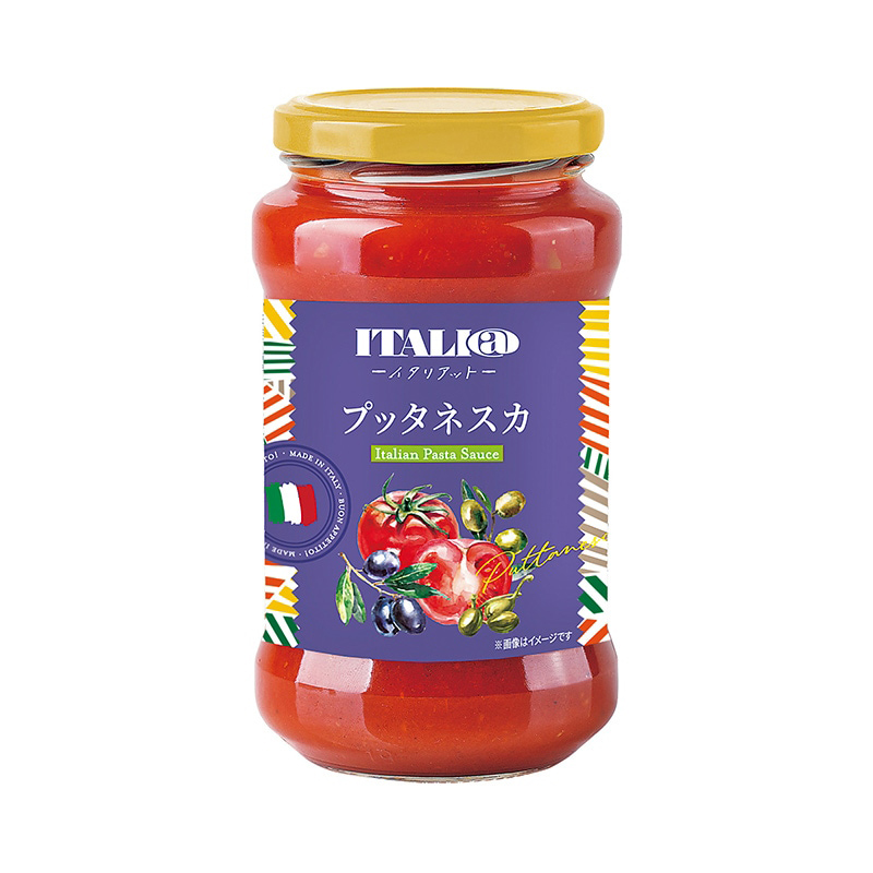 イタリアット パスタソース プッタネスカ400ｇ（瓶）