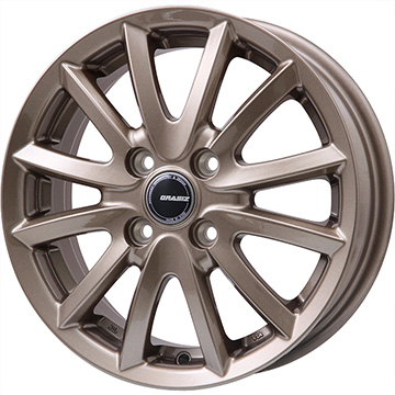 全品送料0円-ソリオ KOSEI クレイシズVS6 QRA400Gホイール 14 X 4.5J +