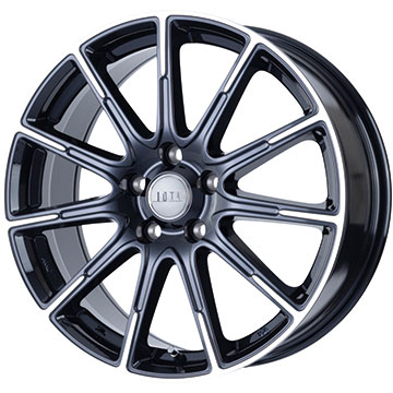 ラ・ストラーダ ティラード イータ 4本セット ホイール コムス ZAD-TAK30 LETA240C42HS/LETA240C42GG LA STRADA TIRADO ETA アルミホイール 4枚 1台分 LA STRADA⁄ラ・ストラーダ ティラード イオタ(ブラックポリッシュ