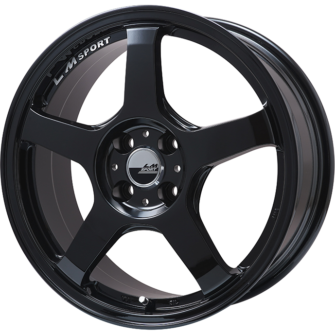 LEHRMEISTER/LMスポーツ LM-05R(グロスブラック)（タイヤホイール