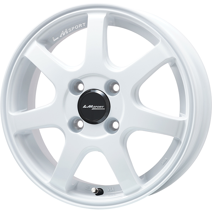 LEHRMEISTER/LMスポーツ LM-07(ホワイト)（タイヤホイールセット