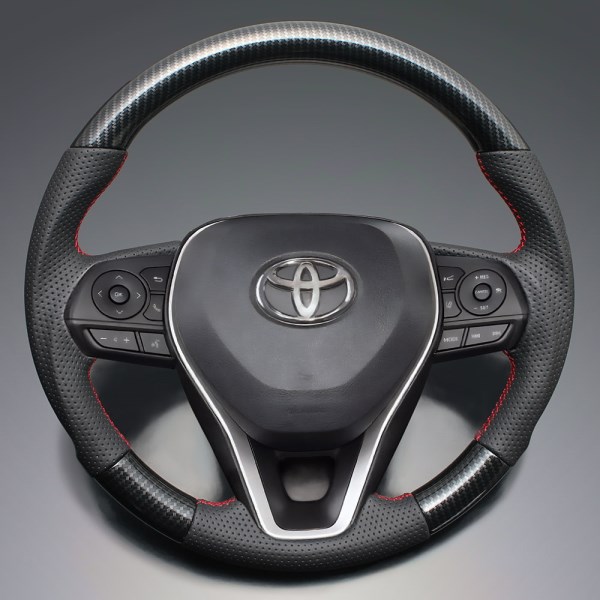 ステアリング ガングリップ LS187 RAV4 50系 2019/04-、アルティス 70系 2017/07-2023/12、カムリ 70系 2017/07-2023/12、クラウン 220系 2018/06-2022/07、 カローラ 210系 2019/09-、カローラクロス 10系 2021/09-、カローラスポーツ 210系 2018/06-、カローラツーリング 210系 2019/09-、 FEGGARI