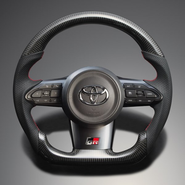 ステアリング ガングリップ LS209 GRカローラ 10系 2022/12-、GRヤリス 10系 2020/09-2025/02 ヤリス/ヤリスクロス不可、パドルシフト対応 FEGGARI
