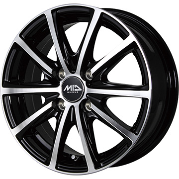 MID WHEELS/MID WHEELS V25 ブラックポリッシュ（タイヤホイール
