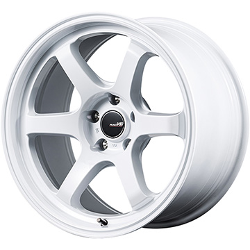 ディーン 32mm ホワイト美品 MID WHEELS/MID RACING R06（タイヤホイールセット）｜フジ