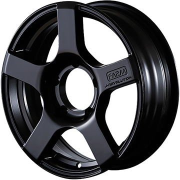 FARM J-REVOLUTION マットブラック 16×5.5J/5H-25 楽天市場】J-REVOLUTION マットブラック 16×5.5J/5H-25 4本set