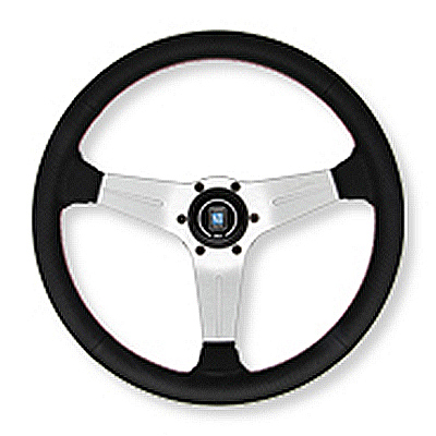 ナルディ ステアリング SPORTS タイプラリー BLK パンチングレザー＆ポリッシュスポーク（33φ）   NARDI