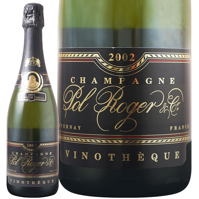 ポル ロジェ キュヴェ サー ウィンストン チャーチル ヴィノテーク 2002 （化粧箱入り）