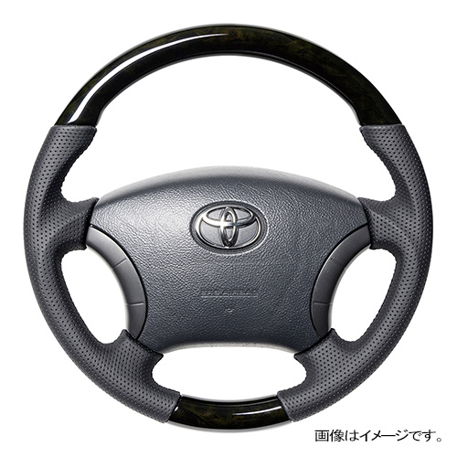レアル ステアリング オリジナルシリーズ ラウンドシェイプ 品番：S403-BKW-BK 適合：タウンエース バン (S403/S413) R2(2020).9～、タウンエース トラック (S403/S413) R2(2020).9～ エアバッグやパドルシフト、スイッチ、カバー類は純正品を再使用してください。ステアリングヒーターには対応しておりません。 REAL