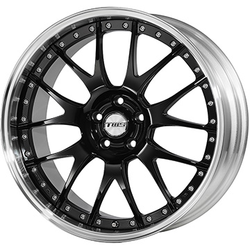 TWS エクスリート107M ブラッシュド 19インチ TWS/エクスリート 107M（タイヤホイールセット）｜フジ・コーポレーション
