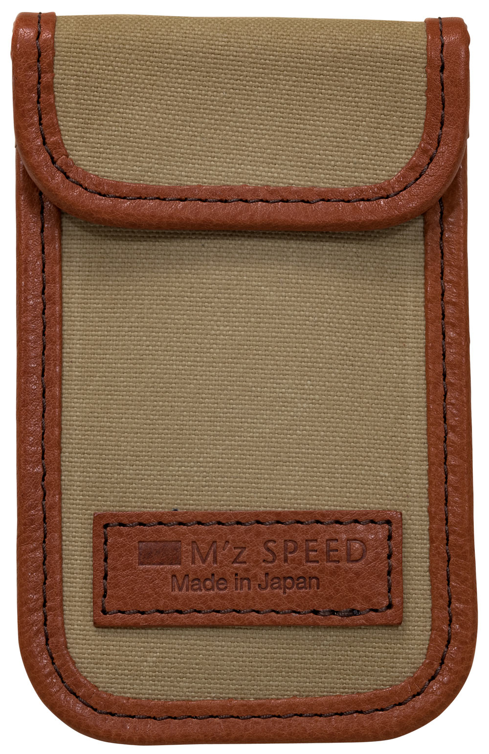 MZ SPEED エムズスピード リレーアタックガードポーチII キャンバス地 ブラウン リレーアタック対応のスマートキー専用ポーチ。スマートキーをポーチ内に入れると発信している電波を遮断し、電波ジャックされません。 カジュアル＆トレンド感際立つ、人気素材。9号帆布は、戦時中にトラックの幌やテント等に使用していた物の防水性を鞄や雑貨用に改良したもの。 MZ SPEED