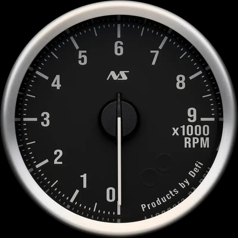 アドバンス RSII 60φ タコメーター 0RPM～9000RPM 文字板色/黒・80sグリーン DF21901 ディーゼル車不可、外車不可 ご使用の際は別売りのDefi-Link ADVANCEコントロールユニットSEまたはADVANCEコントロールユニットが必要です。 Defi