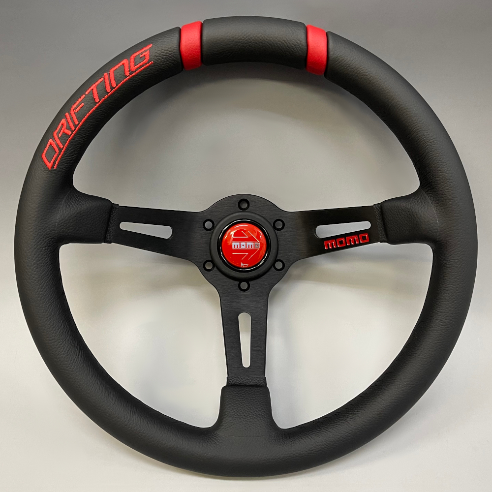 【正規品輸入品】 DRIFTING ドリフティング 33Φ MOMO×FORTUNE コラボ ボス（ハブ）・アースリング・配線・取付ビス・レンチは付属しません。ボス（ハブ）側の付属品をご利用下さい。 MOMO