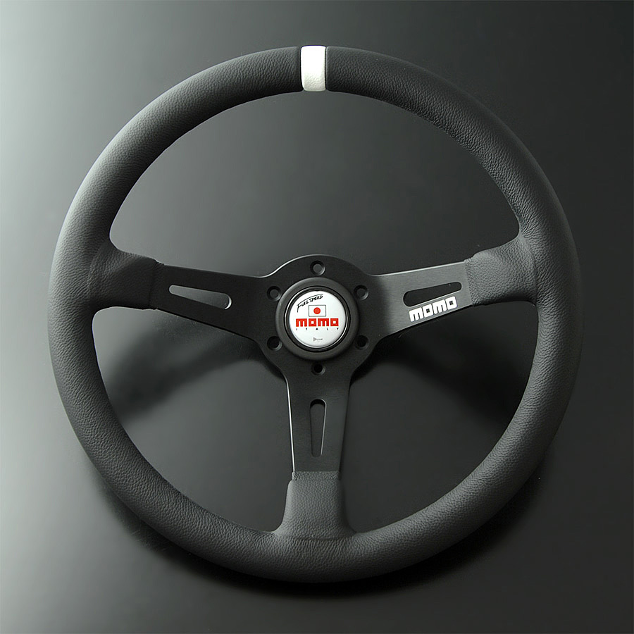 【正規品輸入品】 FULL SPEED フルスピード 348D MOMO×FORTUNE コラボ ボス（ハブ）・アースリング・配線・取付ビス・レンチは付属しません。ボス（ハブ）側の付属品をご利用下さい。 MOMO